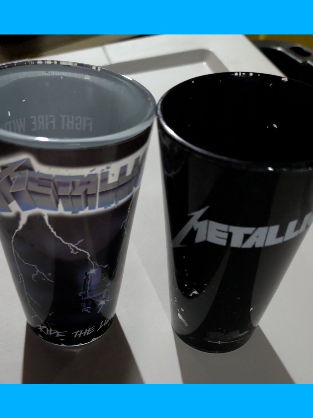 Metallica Glass Set